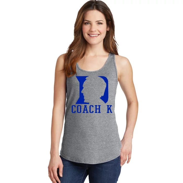 Coach K 1k Wins Basketball Ladies Essential Tank