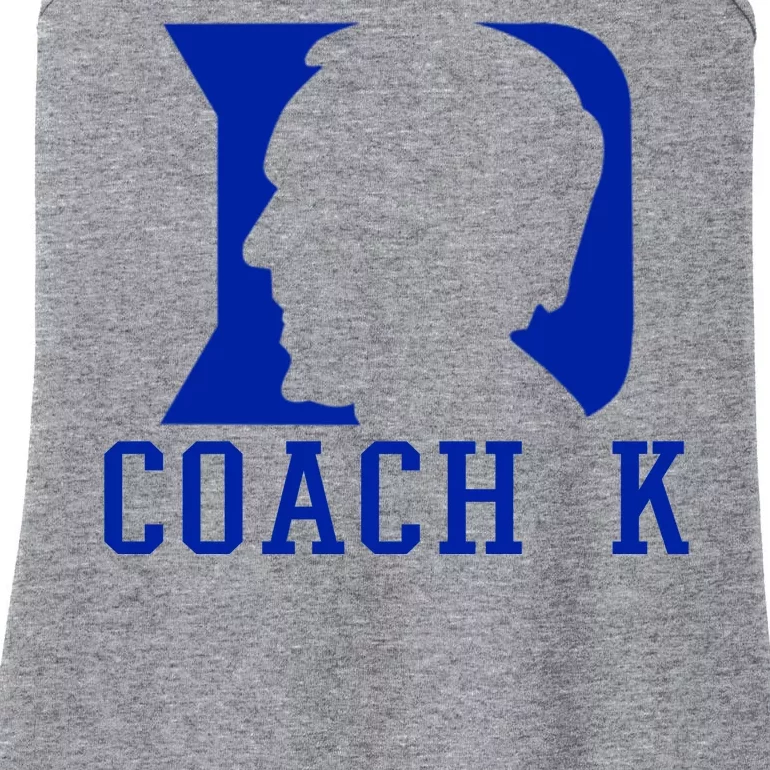 Coach K 1k Wins Basketball Ladies Essential Tank