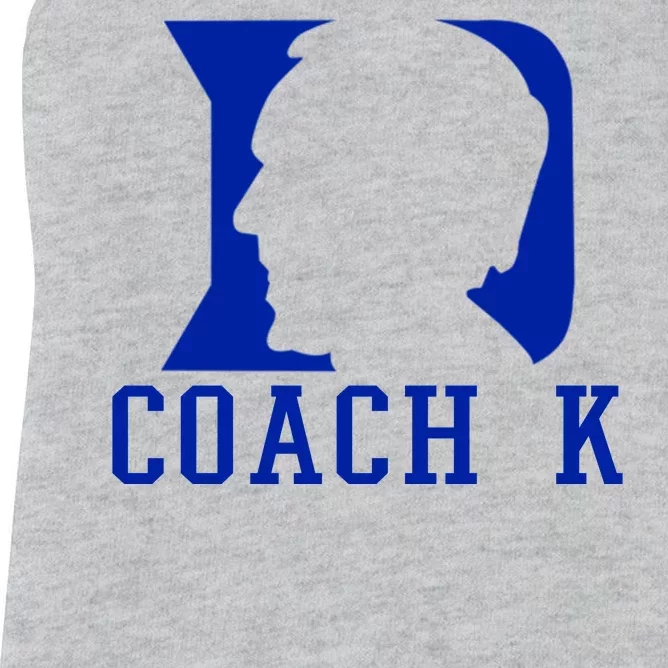 Coach K 1k Wins Basketball Women's Racerback Tank