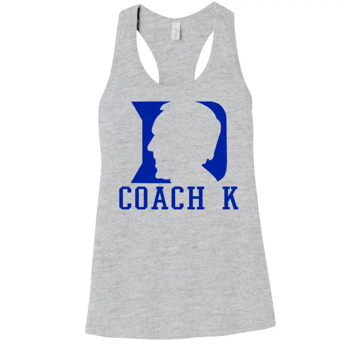 Coach K 1k Wins Basketball Women's Racerback Tank