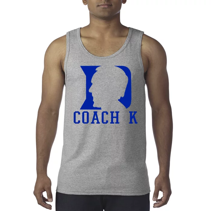 Coach K 1k Wins Basketball Tank Top