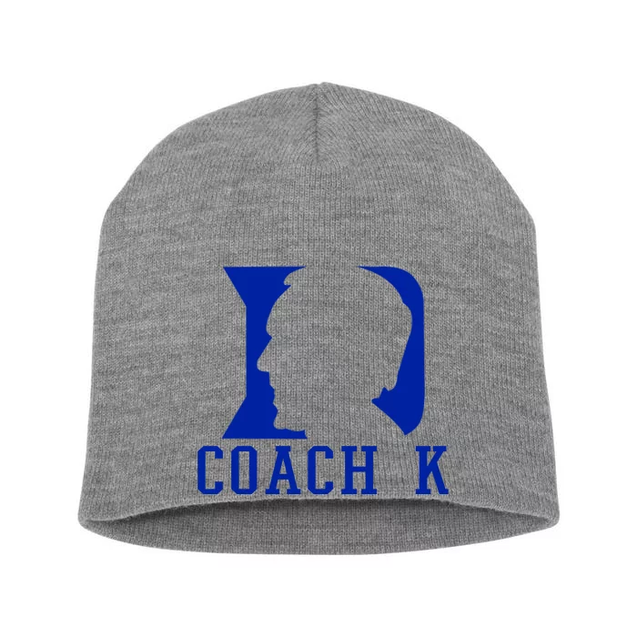 Coach K 1k Wins Basketball Short Acrylic Beanie