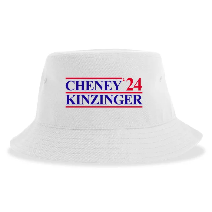 Cheney Kinzinger 2024 Election Sustainable Bucket Hat