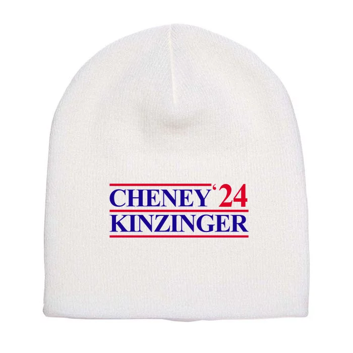 Cheney Kinzinger 2024 Election Short Acrylic Beanie