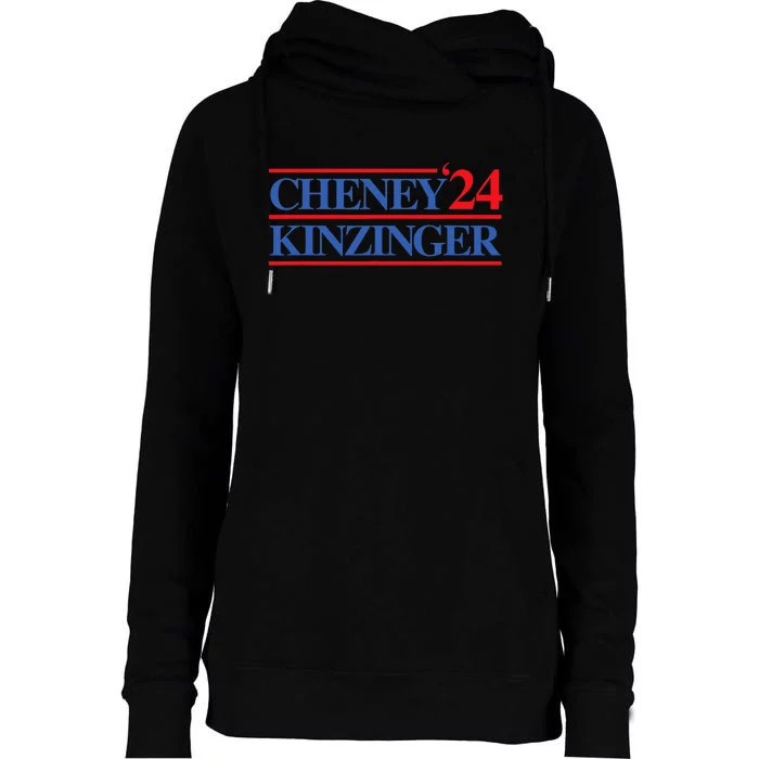 Cheney Kinzinger 2024 Womens Funnel Neck Pullover Hood