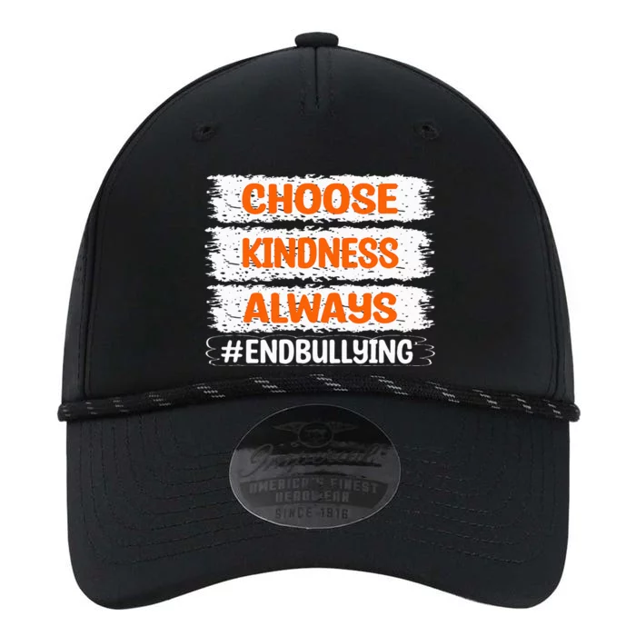 Choose Kindness Always End Bullying Cute Unity Day Orange Performance The Dyno Cap