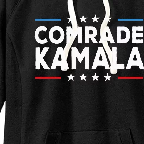 Comrade Kamala Anti Kamala Harris Women's Fleece Hoodie