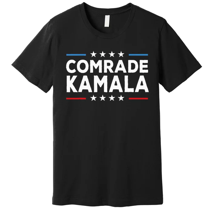 Comrade Kamala Anti Kamala Harris Premium T-Shirt