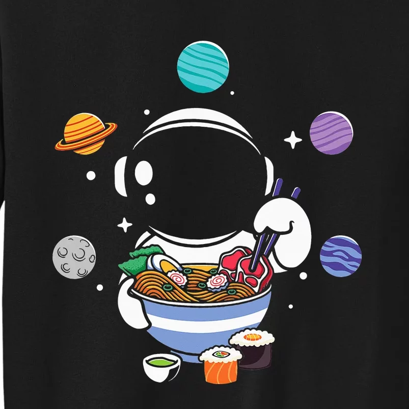 Cute Kawaii Astronaut Eating Ra Sweatshirt