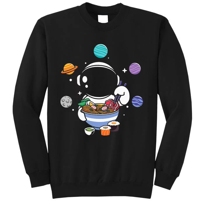 Cute Kawaii Astronaut Eating Ra Sweatshirt