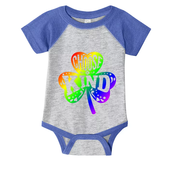 Choose Kind Autism Bullying Prevention St Paddys Day Cute Gift Infant Baby Jersey Bodysuit