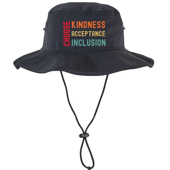 Choose Kindness Acceptance Inclusion Unity Day Anti Bully Legacy Cool Fit Booney Bucket Hat