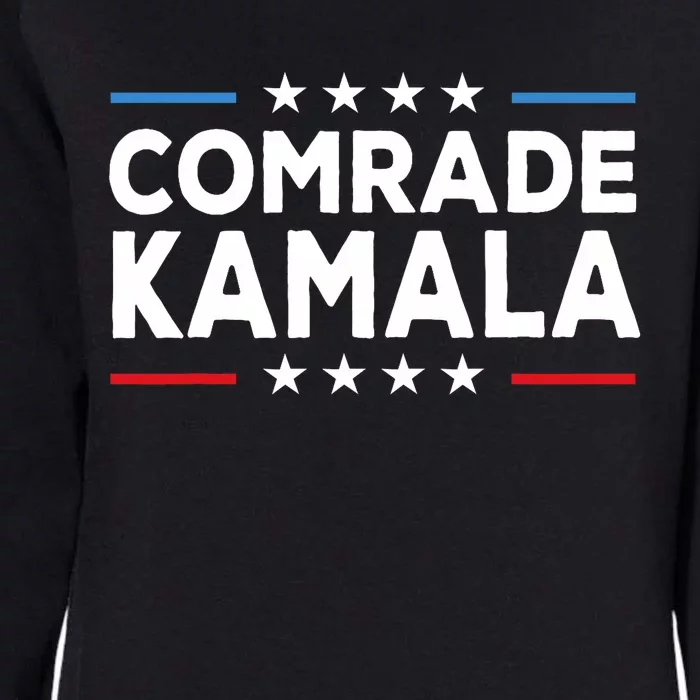 Comrade Kamala Anti Kamala Harris Womens California Wash Sweatshirt