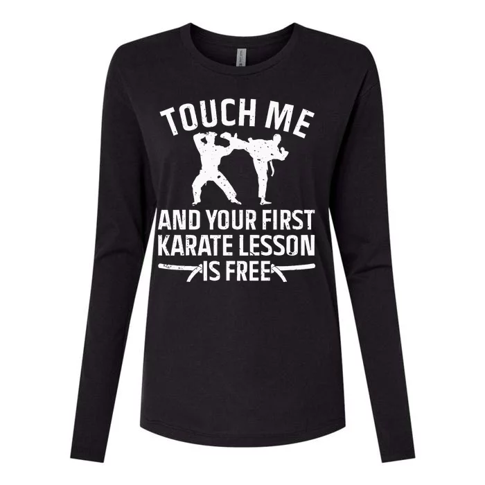 Cool Karate Art For Women Karate Black Belt Martial Arts Womens Cotton Relaxed Long Sleeve T-Shirt