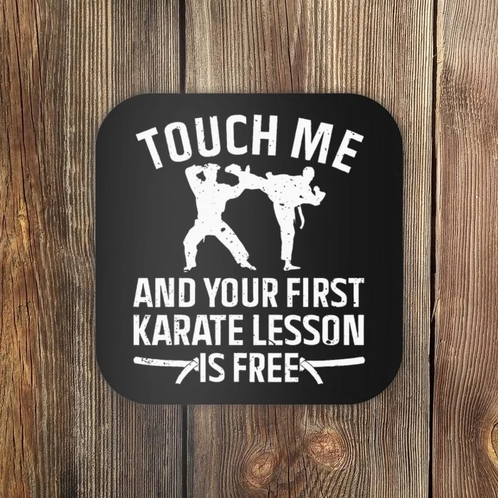 Cool Karate Art For Women Karate Black Belt Martial Arts Coaster