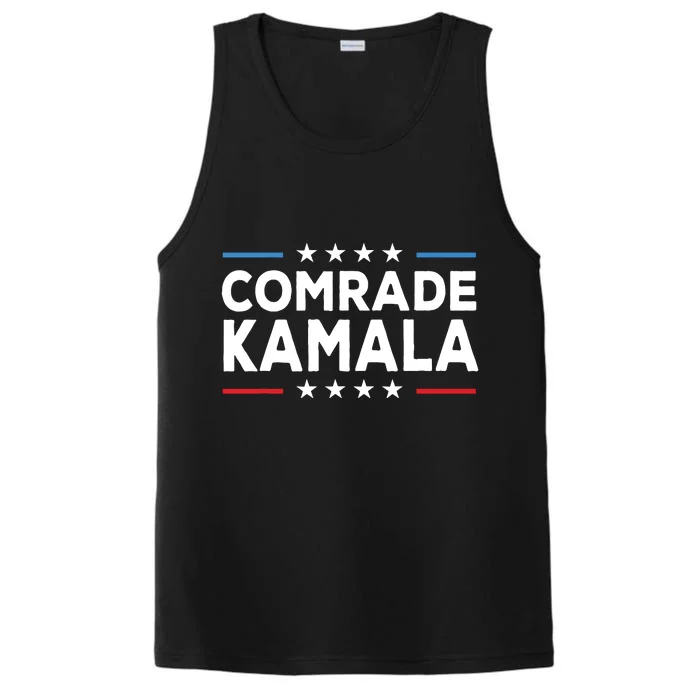 Comrade Kamala Anti Kamala Harris Performance Tank