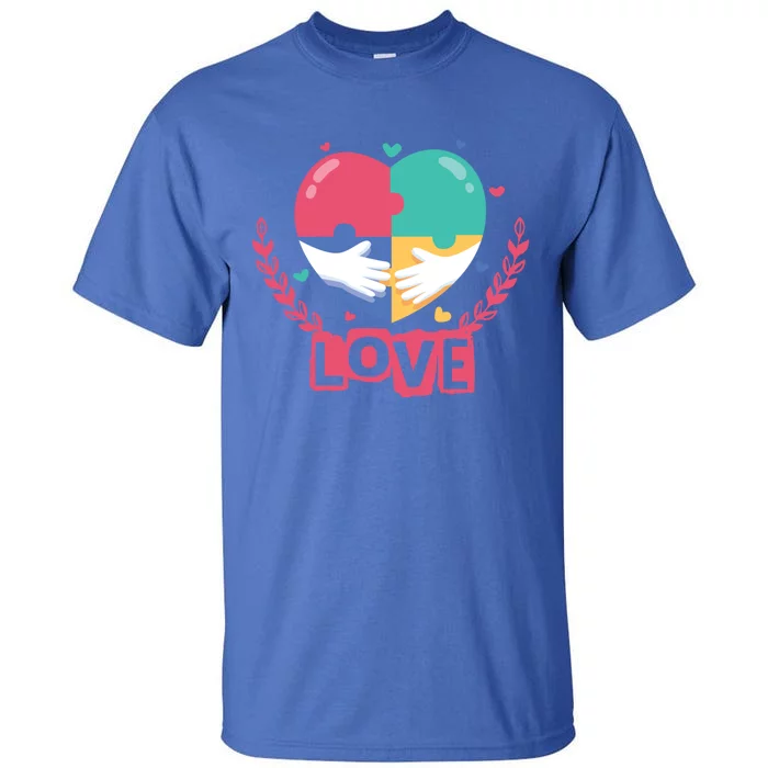 Choose Kind Autism Awareness Spread Love Neurodiversity Funny Gift Tall T-Shirt