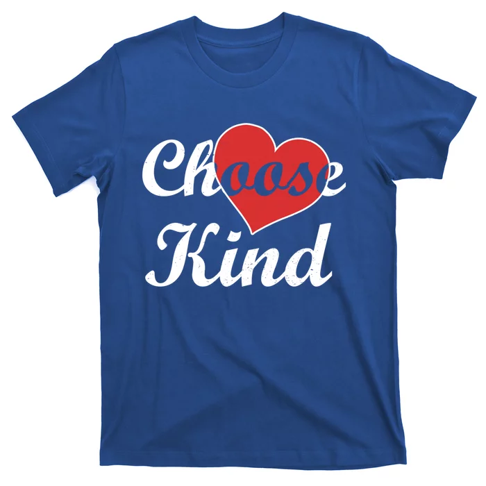 Choose Kind Autism Awarness Antibullying Gift Gift T-Shirt