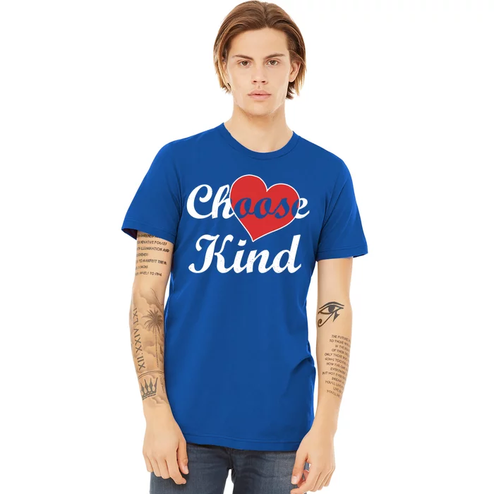 Choose Kind Autism Awarness Antibullying Gift Gift Premium T-Shirt