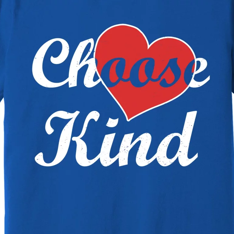 Choose Kind Autism Awarness Antibullying Gift Gift Premium T-Shirt