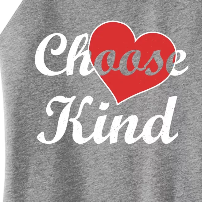 Choose Kind Autism Awarness Antibullying Gift Gift Women’s Perfect Tri Rocker Tank