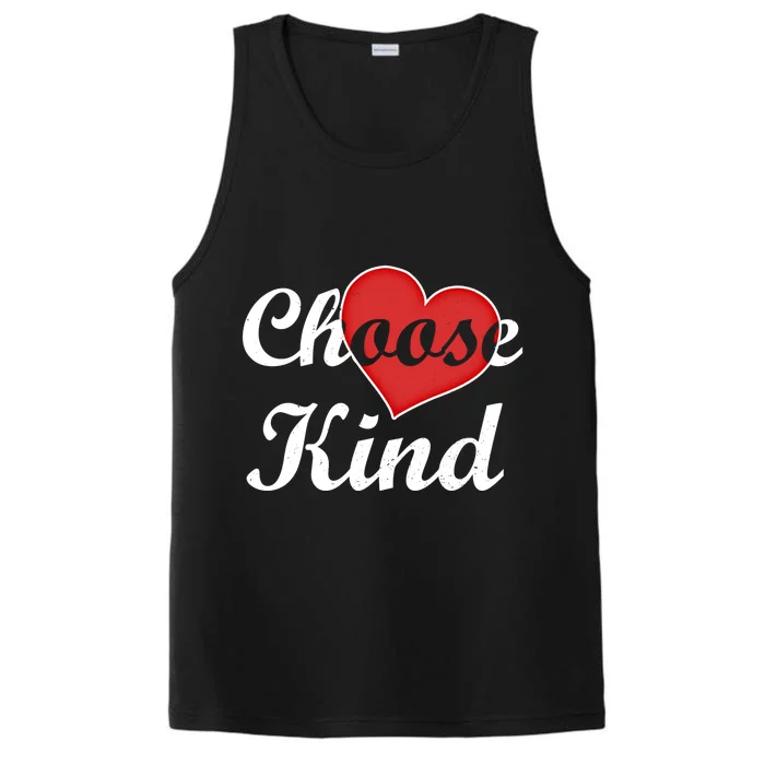 Choose Kind Autism Awarness Antibullying Gift Gift Performance Tank