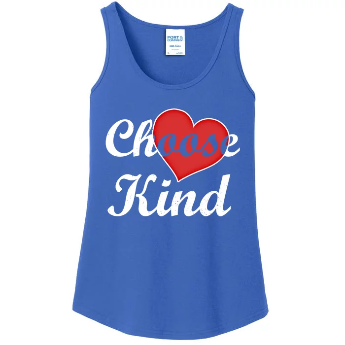 Choose Kind Autism Awarness Antibullying Gift Gift Ladies Essential Tank