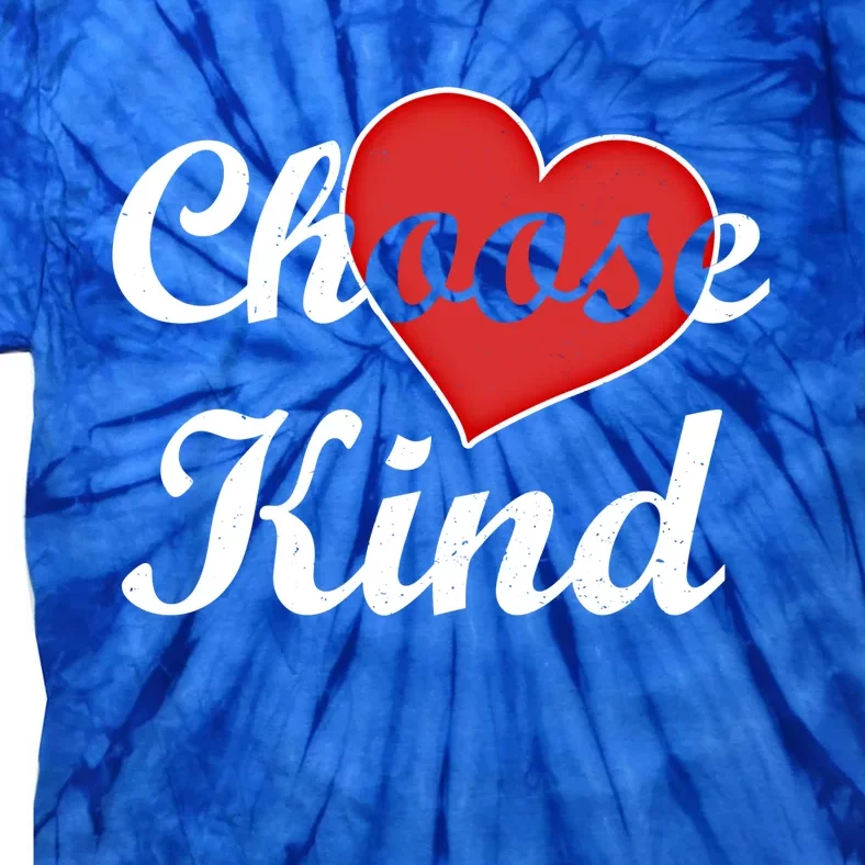 Choose Kind Autism Awarness Antibullying Gift Gift Tie-Dye T-Shirt