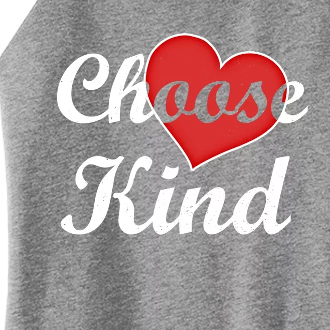 Choose Kind Autism Awarness Antibullying Gift Gift Women’s Perfect Tri Rocker Tank