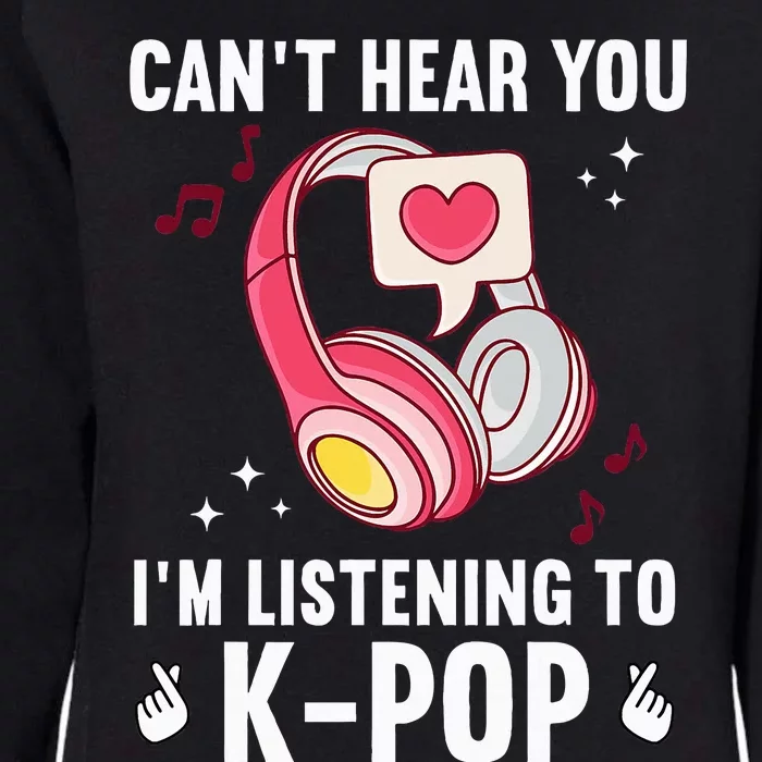 Cool Kpop Art For Teen Korean Band Lover Kpop Womens California Wash Sweatshirt