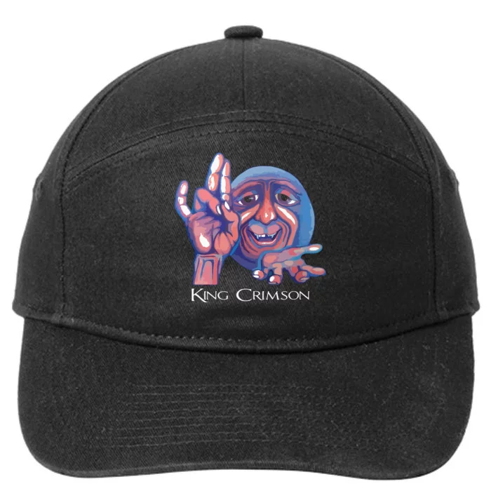 Crimsons King Artwork 7-Panel Snapback Hat