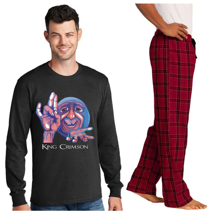 Crimsons King Artwork Long Sleeve Pajama Set