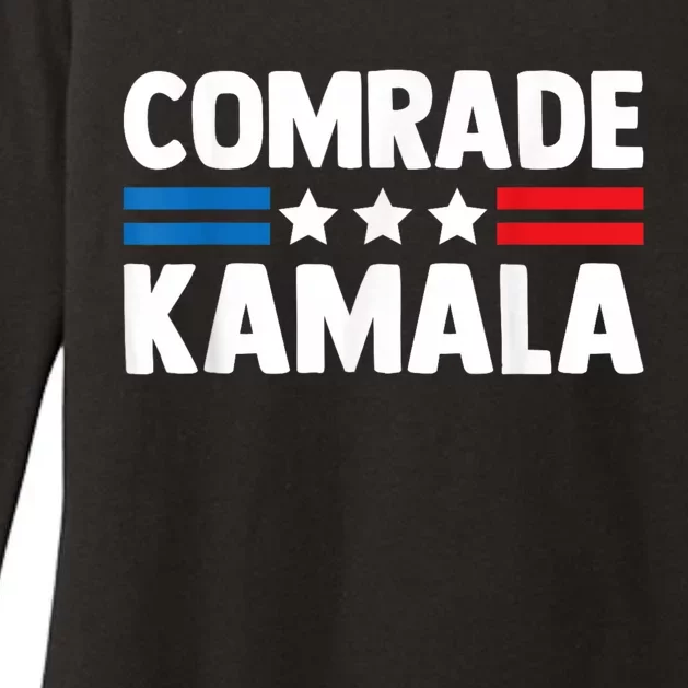 Comrade Kamala Anti Kamala Harris Womens CVC Long Sleeve Shirt