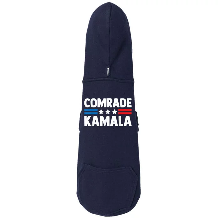 Comrade Kamala Anti Kamala Harris Doggie 3-End Fleece Hoodie