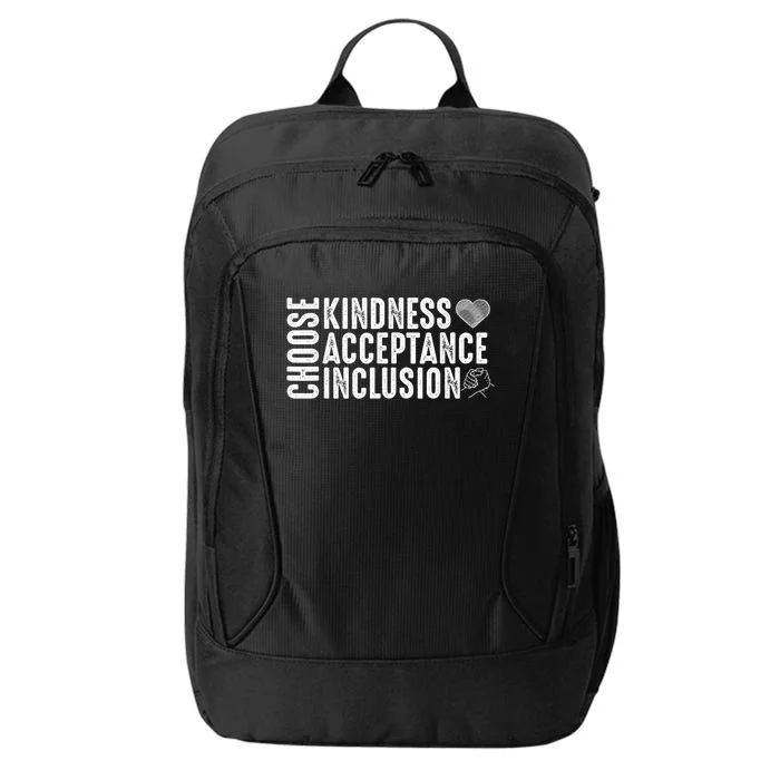 Choose Kindness Acceptation Inclusion Unity Day Orange Kids City Backpack