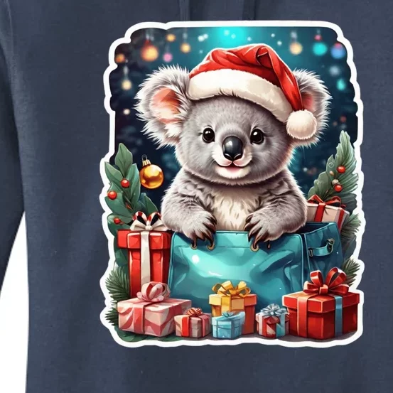 Christmas Koala Bear Women's Pullover Hoodie