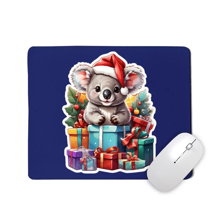 Christmas Koala Bear Mousepad