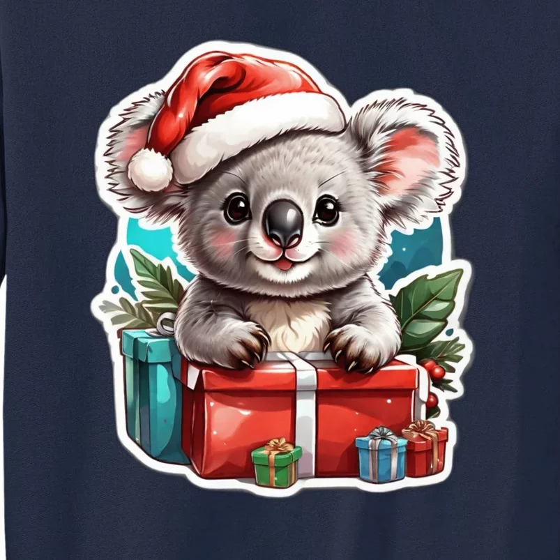 Christmas Koala Bear Tall Sweatshirt