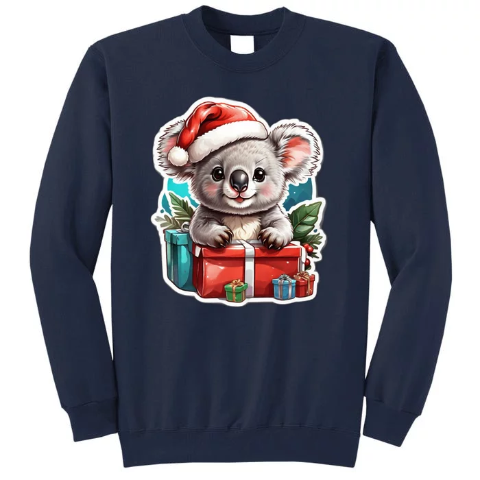 Christmas Koala Bear Tall Sweatshirt