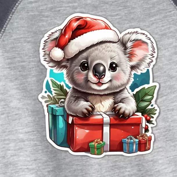 Christmas Koala Bear Toddler Fine Jersey T-Shirt