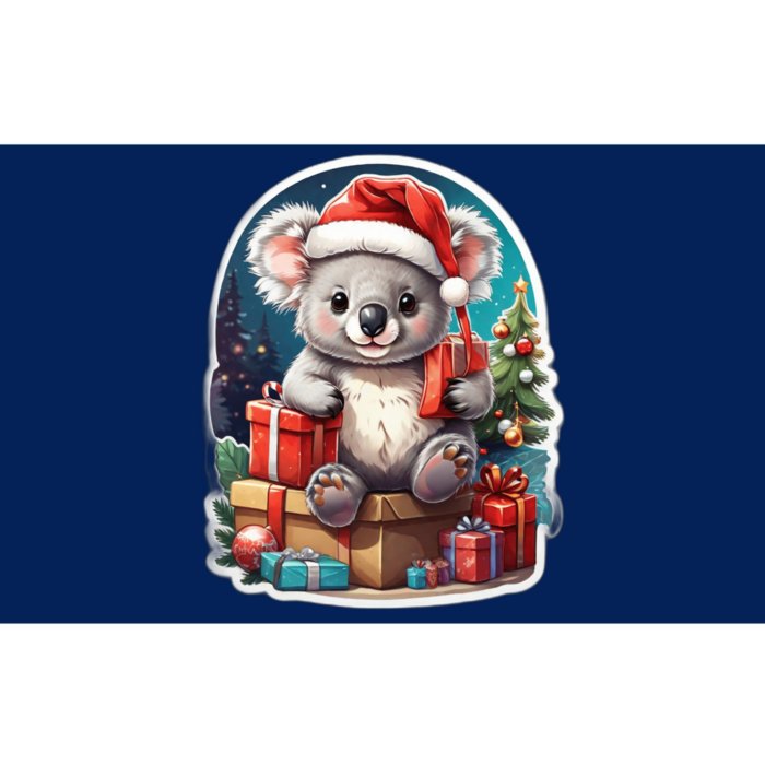 Christmas Koala Bear Bumper Sticker