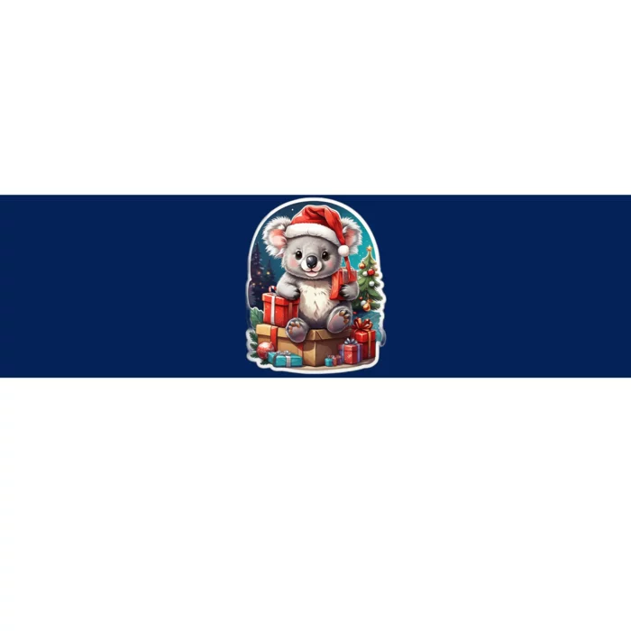 Christmas Koala Bear Bumper Sticker