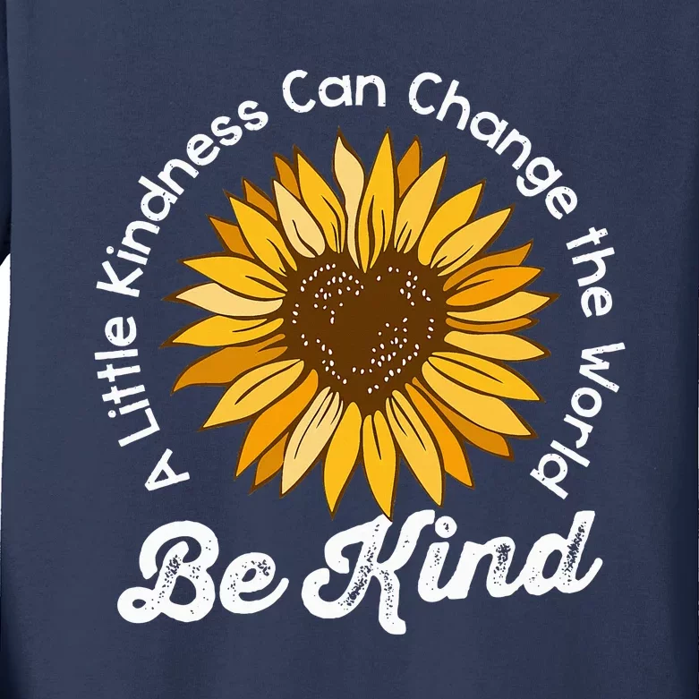 Choose Kindness Be Kind Unity Day Bully Prevention Month Kids Long Sleeve Shirt