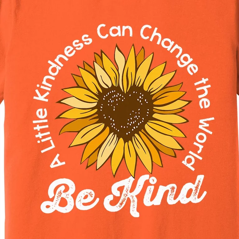 Choose Kindness Be Kind Unity Day Bully Prevention Month Premium T-Shirt