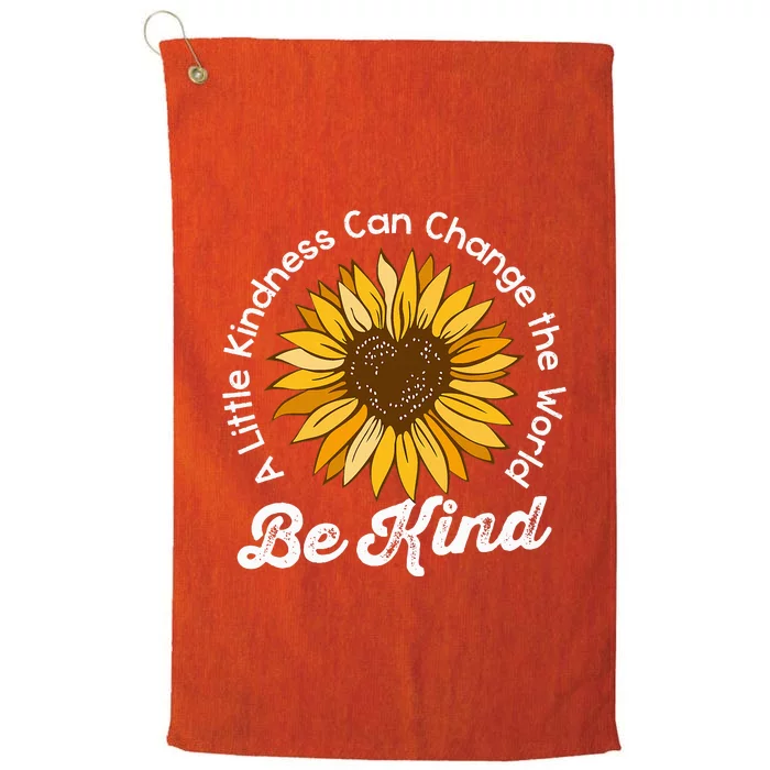 Choose Kindness Be Kind Unity Day Bully Prevention Month Platinum Collection Golf Towel