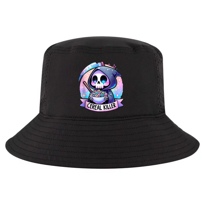 Cereal Killer Breakfast Cereal Bowl Cereals Skull Skeleton Cool Comfort Performance Bucket Hat