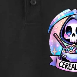 Cereal Killer Breakfast Cereal Bowl Cereals Skull Skeleton Dry Zone Grid Performance Polo