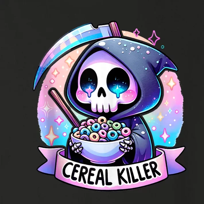 Cereal Killer Breakfast Cereal Bowl Cereals Skull Skeleton Toddler Long Sleeve Shirt