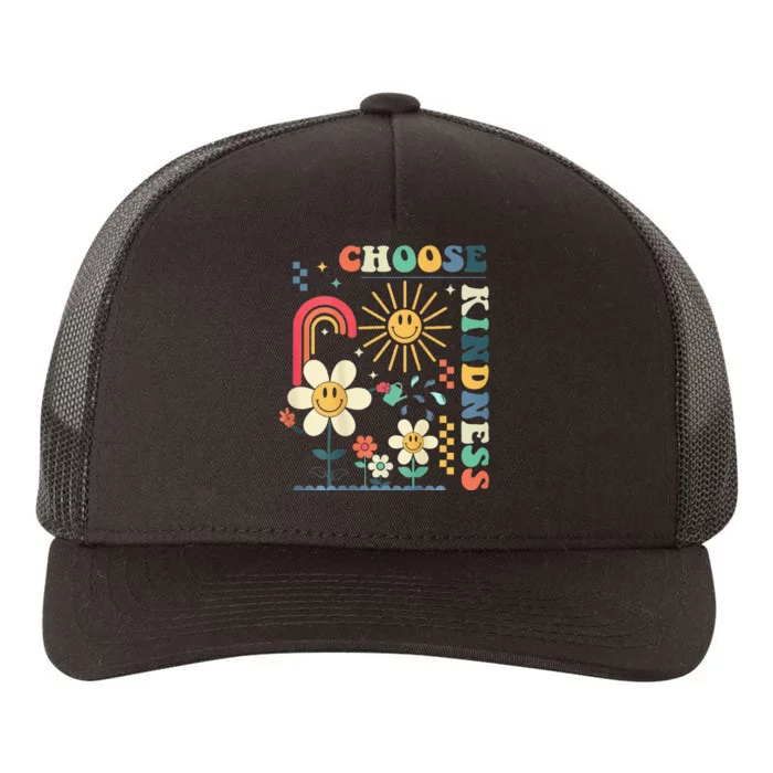 Choose Kindness Be Kind Inspirational Yupoong Adult 5-Panel Trucker Hat