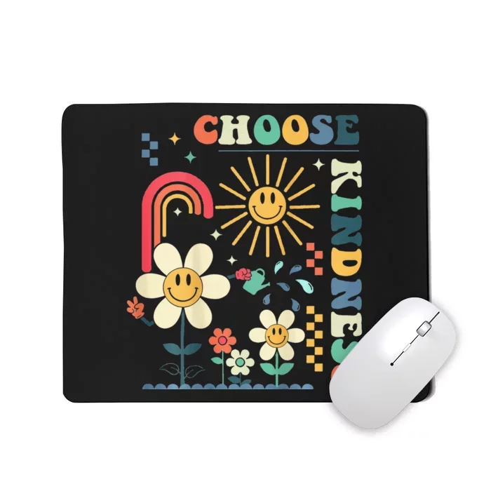 Choose Kindness Be Kind Inspirational Mousepad